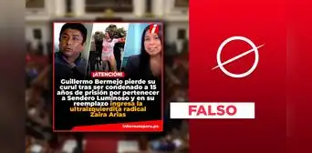 Zaira Arias no reemplazó curul de Guillermo Bermejo, preso por terrorismo: Congreso aún evalúa situación Zaira Arias no reemplazó curul de Guillermo Bermejo, preso por terrorismo: Congreso aún evalúa situación