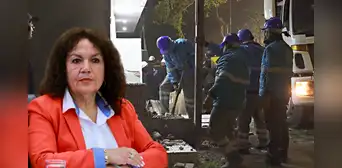 Así fue la demolición de parte de la casa de María Acuña: "Tiene que obedecer la ley como todos", dice Municipalidad de Surco Así fue la demolición de parte de la casa de María Acuña: "Tiene que obedecer la ley como todos", dice Municipalidad de Surco