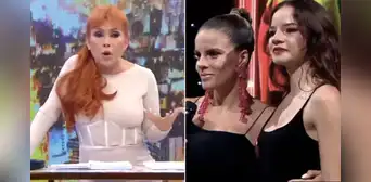 Magaly cuestiona a Alejandra Baigorria por elegir a la hija de Christian Domínguez como modelo: “Tiene una hermana” Magaly cuestiona a Alejandra Baigorria por elegir a la hija de Christian Domínguez como modelo: “Tiene una hermana”
