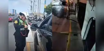 Fue a denunciar una extorsión con dinamita y terminó multada con papeleta en Nuevo Chimbote: "La justicia de Perú" Fue a denunciar una extorsión con dinamita y terminó multada con papeleta en Nuevo Chimbote: "La justicia de Perú"