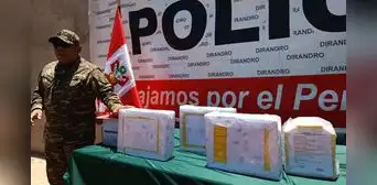 Puno: incautan cocaína enviada como encomienda hacia Bolivia Puno: incautan cocaína enviada como encomienda hacia Bolivia