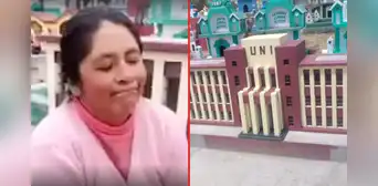 Madre mandó a construir mausoleo en forma de la UNI para su difunto hijo y conmueve con su historia: "Su mayor deseo era culminar (la carrera)"