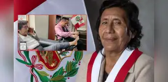 Comisión de Ética evaluará HOY denuncia contra Lucinda Vásquez tras ser captada cuando su asesor le corta las uñas Comisión de Ética evaluará HOY denuncia contra Lucinda Vásquez tras ser captada cuando su asesor le corta las uñas