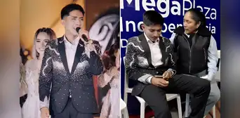 Óscar Junior de La Bella Luz rompe en llanto en pleno concierto por delicado motivo que le impidió continuar cantando