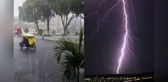 Alerta naranja: Senamhi pronostica lluvias intensas con descargas eléctricas en estas regiones del país