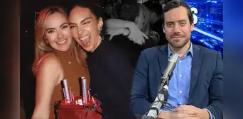 Hermana de Natalie Vértiz confirma su romance con periodista Pancho de Piérola con tierno beso: “Y mi amor también”