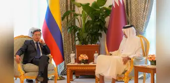 Petro refuerza apoyo internacional para Colombia tras dialogar con el emir de Catar sobre la paz, economía y lazos con EE. UU. Petro refuerza apoyo internacional para Colombia tras dialogar con el emir de Catar sobre la paz, economía y lazos con EE. UU.