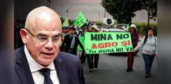 Tía María: titular de PCM afirma que no se puede hablar de plazos para inicio de proyecto minero Tía María: titular de PCM afirma que no se puede hablar de plazos para inicio de proyecto minero