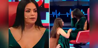 Beto Ortiz detiene su programa al ver llorar a Leslie Moscoso y su hija entra al set para consolarla: “Es algo que nunca quise contar aquí”