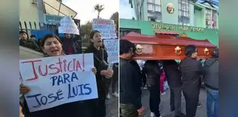 Asesinan a artesano en Cusco y familia lleva ataúd hasta la Divincri para exigir justicia
