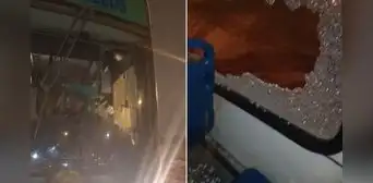 Atacan a bus de empresa ETUL4SA en Chorrillos a pocas horas del paro de transportistas Atacan a bus de empresa ETUL4SA en Chorrillos a pocas horas del paro de transportistas