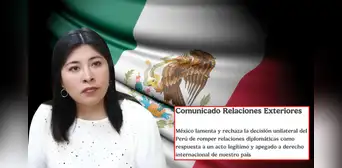 México "lamenta y rechaza" ruptura de relaciones diplomáticas con Perú tras asilo a Betssy Chávez México "lamenta y rechaza" ruptura de relaciones diplomáticas con Perú tras asilo a Betssy Chávez