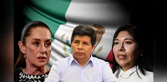 Claudia Sheinbaum respalda asilo a Betssy Chávez y califica como "injusta" la detención de Pedro Castillo