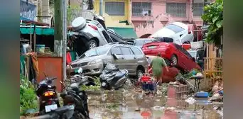 Tifón Kalmegui deja 40 muertos y 400.000 desplazados en Filipinas tras fuertes inundaciones y vientos intensos