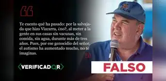 Es falso que la cuarentena obligatoria de 2020 en Perú aumentó los casos de autismo: ciencia y experta desmienten a López Aliaga Es falso que la cuarentena obligatoria de 2020 en Perú aumentó los casos de autismo: ciencia y experta desmienten a López Aliaga