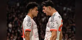 Con doblete de Luis Díaz, Bayern Múnich venció a PSG y es líder de la tabla en la Champions League