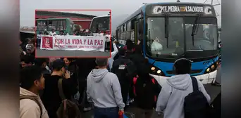 Transportistas divididos tras reunión con el Ejecutivo: choferes quedan fuera y persiste el paro en Lima Norte Transportistas divididos tras reunión con el Ejecutivo: choferes quedan fuera y persiste el paro en Lima Norte