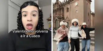 Influencer Valentino Palacios sorprende al confesar que no volvería a ir al Cusco ni para visitar Machu Picchu: "Lo siento" Influencer Valentino Palacios sorprende al confesar que no volvería a ir al Cusco ni para visitar Machu Picchu: "Lo siento"