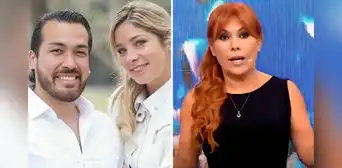 Magaly Medina cuestiona a Sofía Franco por negar vínculo con Álvaro Paz de la Barra y expone contradicciones: "Él la llamaba 'mi esposa'" Magaly Medina cuestiona a Sofía Franco por negar vínculo con Álvaro Paz de la Barra y expone contradicciones: "Él la llamaba 'mi esposa'"