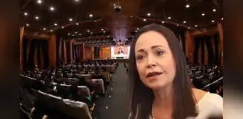 María Corina Machado en CADE 2025 previo a elecciones 2026: "Tienen que elegir bien" María Corina Machado en CADE 2025 previo a elecciones 2026: "Tienen que elegir bien"