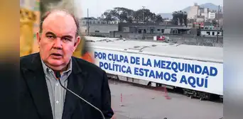 Trenes Caltrain están en mal estado en el Parque La Muralla y gestión de López Aliaga se victimiza Trenes Caltrain están en mal estado en el Parque La Muralla y gestión de López Aliaga se victimiza