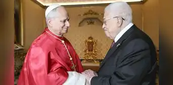 El papa León XIV se reúne por primera vez con el presidente palestino Mahmud Abás y llama a proteger a los civiles en Gaza El papa León XIV se reúne por primera vez con el presidente palestino Mahmud Abás y llama a proteger a los civiles en Gaza