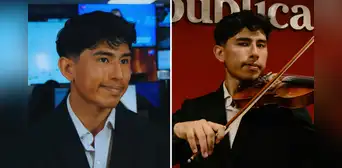 Estudiante sanmarquino de Computación Científica brilla como violinista a sus 22 años: "Me ha dado muy bonitos momentos"