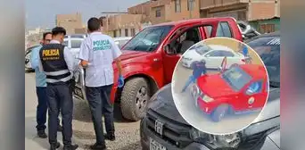 Delincuentes armados interceptan a tesorera para robar S/14.000, pero se confunden y huyen con un bolso lleno de cosméticos en Chiclayo Delincuentes armados interceptan a tesorera para robar S/14.000, pero se confunden y huyen con un bolso lleno de cosméticos en Chiclayo