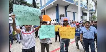 Lambayeque: trabajadores de Epsel exigen cumplimiento de laudo arbitral Lambayeque: trabajadores de Epsel exigen cumplimiento de laudo arbitral