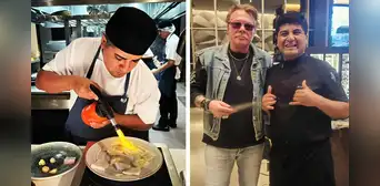 Joven chef conmueve al decir que fue despedido solo por tomarse foto con Axl Rose, de la banda Guns N' Roses, pero enfatiza: "Valió la pena" Joven chef conmueve al decir que fue despedido solo por tomarse foto con Axl Rose, de la banda Guns N' Roses, pero enfatiza: "Valió la pena"