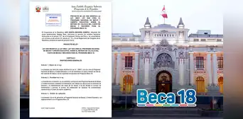 Programa Beca 18: presentan proyecto de ley para reducir plazas de postulantes que elijan estudiar en universidades privadas Programa Beca 18: presentan proyecto de ley para reducir plazas de postulantes que elijan estudiar en universidades privadas