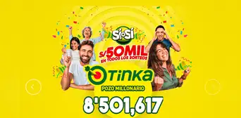 Sorteo de La Tinka del 9 de noviembre: resultados completos y ganadores del Pozo Millonario Sorteo de La Tinka del 9 de noviembre: resultados completos y ganadores del Pozo Millonario