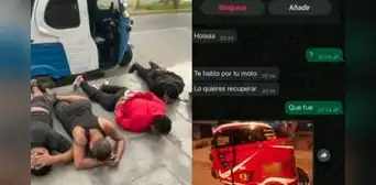 Cae banda ‘Los feroces de Lima’ tras extorsionar a mototaxista con S/4.000 en Comas: uno de los delincuentes felicitó a policía por su captura Cae banda ‘Los feroces de Lima’ tras extorsionar a mototaxista con S/4.000 en Comas: uno de los delincuentes felicitó a policía por su captura