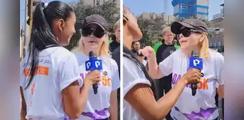 ¿Volverá a la TV? Gisela Valcárcel generó sorpresa al pasar frente a conocida casa televisora