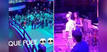 ¿Fueron abucheados por el público? Viralizan polémico video de Mario Irivarren, Laura Spoya y Gerardo Pe en conocida discoteca