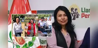 Precandidata a la vicepresidencia de APP con César Acuña estaría usando contenido institucional para promocionarse