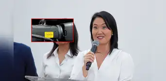 JEE concluye que Daniel Luza, trabajador de Oficialía Mayor del Congreso, usó cámara en mitin de Keiko Fujimori