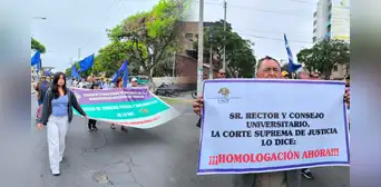 Trujillo: 13.000 estudiantes se ven perjudicados tras inicio de huelga indefinida en la UNT Trujillo: 13.000 estudiantes se ven perjudicados tras inicio de huelga indefinida en la UNT
