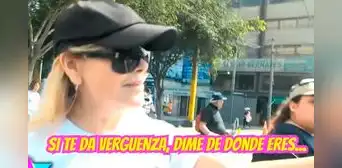 Gisela Valcárcel protagoniza tenso momento con reportero de 'Amor y fuego' en la vía pública: "Si te da vergüenza, dime de dónde eres" Gisela Valcárcel protagoniza tenso momento con reportero de 'Amor y fuego' en la vía pública: "Si te da vergüenza, dime de dónde eres"