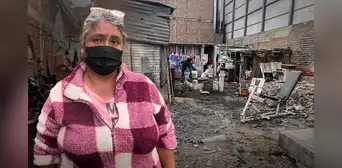 “Estamos en la calle por el olor”: incendio en fábrica de SJL deja viviendas inhabitables y familias sin apoyo