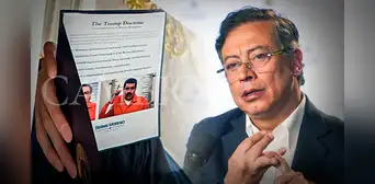 La tensión entre Colombia y EE.UU. crece tras difusión de una foto de Petro y Maduro como presos por gobierno de Trump
