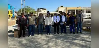 En Talara sentenciados a trabajos comunitarios realizan pintado del Centro de Salud