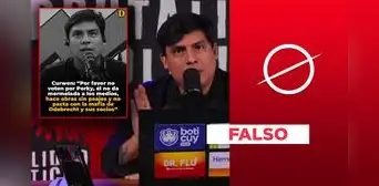 Curwen no dijo que Rafael López Aliaga "hace obras sin peaje y no pacta con la mafia": discurso es inventado Curwen no dijo que Rafael López Aliaga "hace obras sin peaje y no pacta con la mafia": discurso es inventado