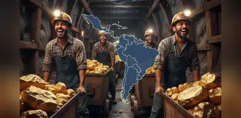 El país de América Latina con la mayor producción de oro con 130 toneladas: ¿qué puestos ocupan Brasil y Perú?