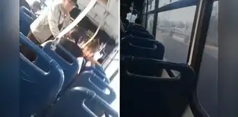 Atentan contra bus 'El Chino' en la curva La Esperanza, límite entre Villa El Salvador y Villa María del Triunfo
