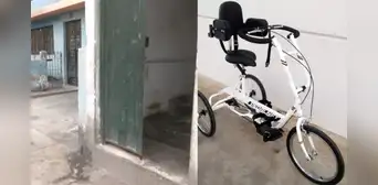 Roban bicicleta terapéutica de niño con Síndrome de Down en SJL: delincuentes se hicieron pasar como inquilinos para ingresar a inmueble
