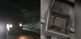 Túnel frente a Megaplaza lleva más de un año sin luz ni mantenimiento: denuncian abandono municipal Túnel frente a Megaplaza lleva más de un año sin luz ni mantenimiento: denuncian abandono municipal