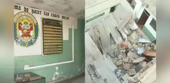 Colapsa techo de comisaría en El Agustino: derrumbe fue provocado por caída de muro de contención de una vivienda Colapsa techo de comisaría en El Agustino: derrumbe fue provocado por caída de muro de contención de una vivienda