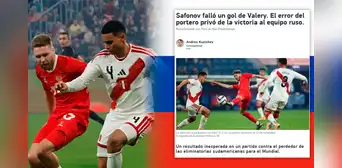 Medios rusos reaccionan con asombro tras el empate con Perú en amistoso internacional FIFA 2025: ''Perdieron absurdamente la victoria contra los peruanos''