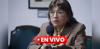 Delia Espinoza desiste de acudir a la Fiscalía tras orden judicial de reposición Delia Espinoza desiste de acudir a la Fiscalía tras orden judicial de reposición